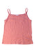 A Pink Sleeveless Tops from Petit Bateau in size 6T for girl. (Front View)