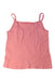 A Pink Sleeveless Tops from Petit Bateau in size 6T for girl. (Back View)