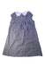 A Blue Sleeveless Dresses from Mabo in size 10Y for girl. (Back View)