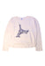 A White Long Sleeve T Shirts from Petit Bateau in size 12Y for boy. (Front View)