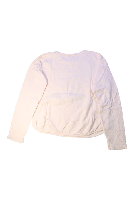 A White Long Sleeve T Shirts from Petit Bateau in size 12Y for boy. (Back View)