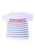A White Short Sleeve T Shirts from Petit Bateau in size 10Y for boy. (Front View)