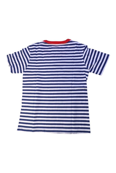 A Blue Short Sleeve T Shirts from Petit Bateau in size 10Y for boy. (Back View)