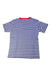 A Blue Short Sleeve T Shirts from Petit Bateau in size 10Y for boy. (Back View)