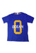 A Blue Short Sleeve T Shirts from Petit Bateau in size 10Y for boy. (Front View)