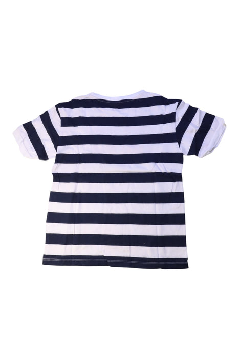 A Navy Short Sleeve T Shirts from Petit Bateau in size 10Y for boy. (Back View)