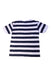 A Navy Short Sleeve T Shirts from Petit Bateau in size 10Y for boy. (Back View)