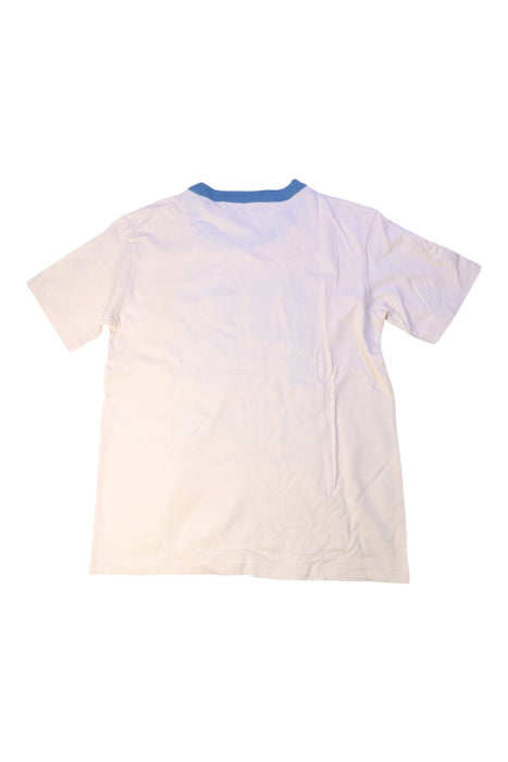 A White Short Sleeve T Shirts from Petit Bateau in size 12Y for boy. (Back View)