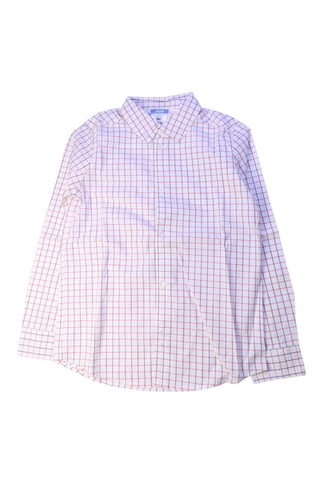 A White Long Sleeve Shirts from Jacadi in size 8Y for boy. (Front View)