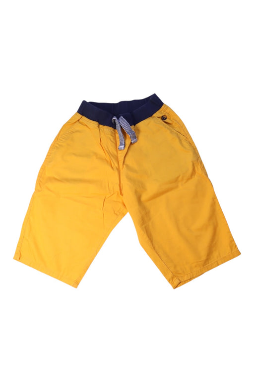 A Yellow Casual Pants from Petit Bateau in size 10Y for boy. (Front View)