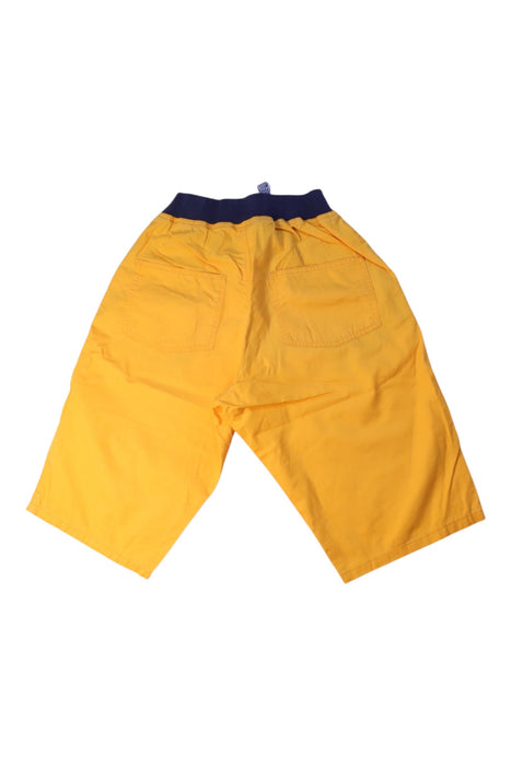 A Yellow Casual Pants from Petit Bateau in size 10Y for boy. (Back View)