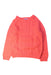 A Orange Knit Sweaters from Jacadi in size 6T for girl. (Front View)