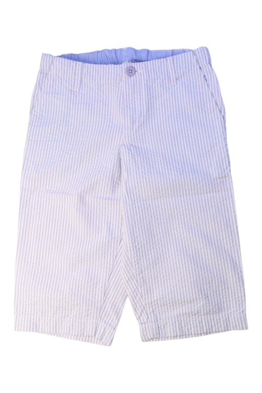 A White Casual Pants from Petit Bateau in size 10Y for boy. (Front View)