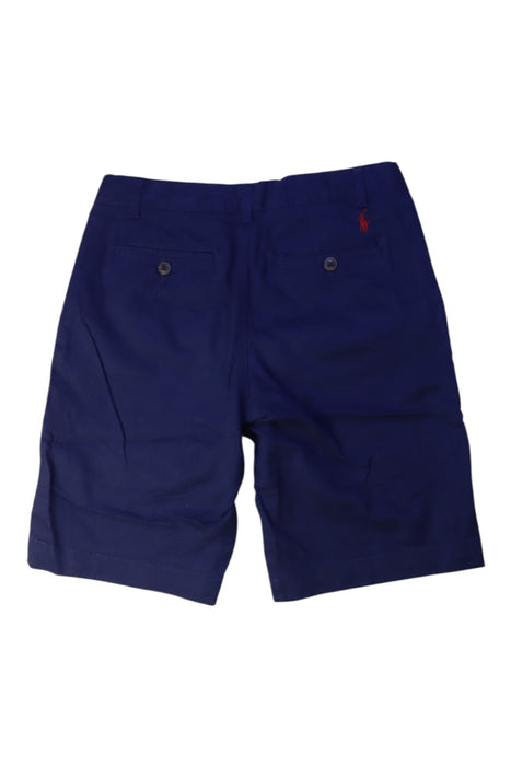 A Navy Shorts from Polo Ralph Lauren in size 12Y for boy. (Back View)