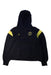 A Navy Hooded Sweatshirts from Air Jordan in size 10Y for boy. (Front View)