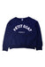 A Navy Crewneck Sweatshirts from Petit Bateau in size 12Y for boy. (Front View)