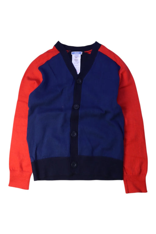 A Red Cardigans from Jacadi in size 8Y for boy. (Front View)