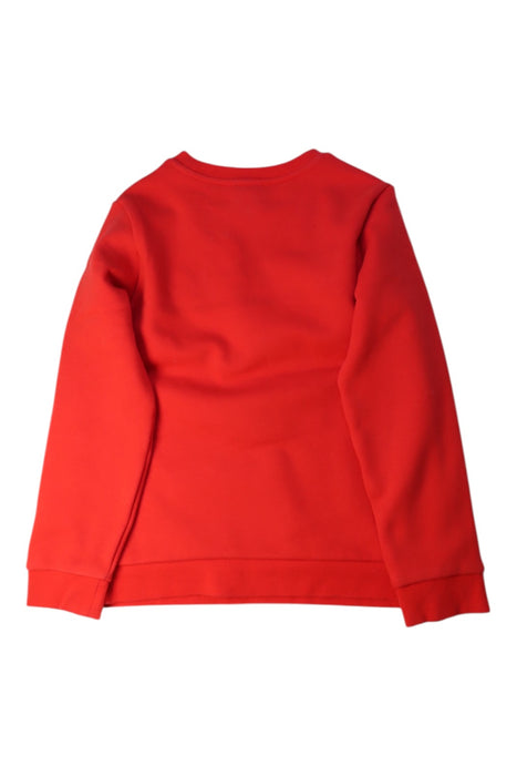 A Red Crewneck Sweatshirts from Jacadi in size 10Y for boy. (Back View)