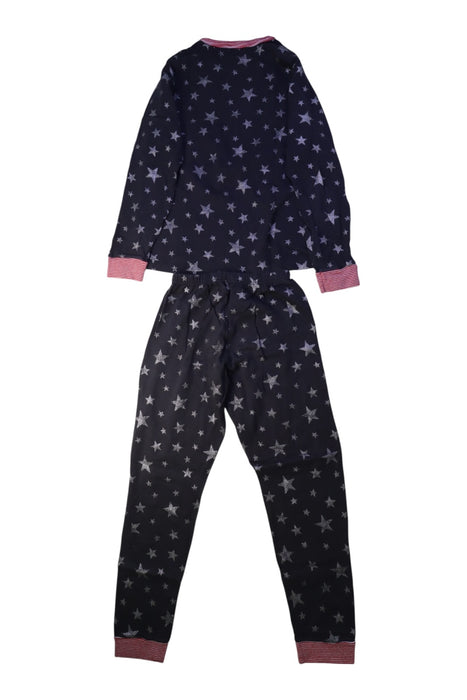 A Black Pyjama Sets from Petit Bateau in size 10Y for boy. (Back View)