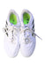 A White Cleats/Soccer Shoes from Adidas in size 12Y for boy. (Back View)