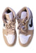A Beige Sneakers from Air Jordan in size 13Y for boy. (Back View)