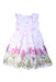 A White Sleeveless Dresses from Monnalisa in size 6T for girl. (Front View)