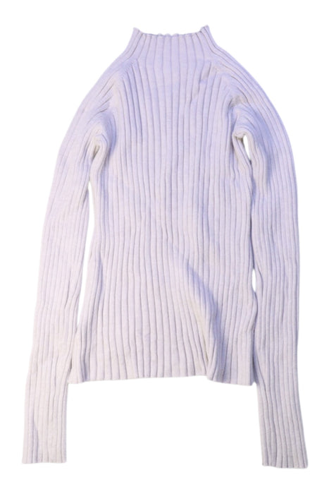 A White Long Sleeve Tops from Mayoral in size 6T for girl. (Front View)