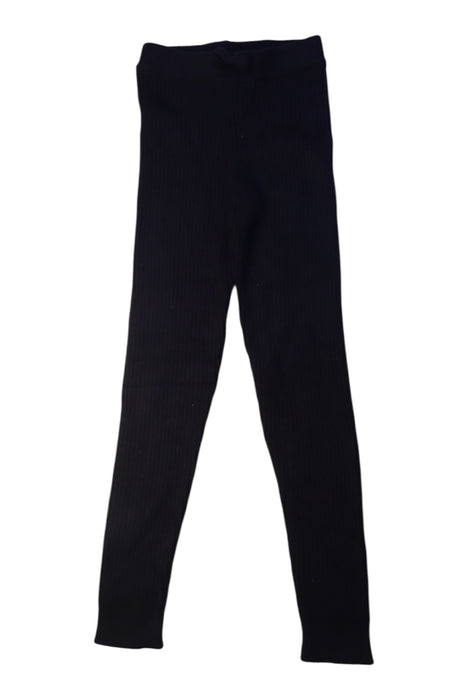 A Black Leggings from Mayoral in size 8Y for girl. (Front View)