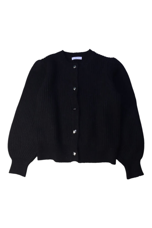 A Black Cardigans from Mayoral in size 8Y for girl. (Front View)
