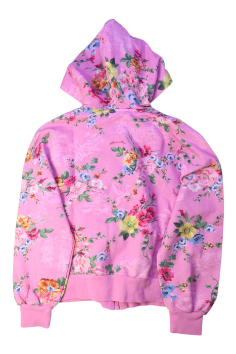 A Pink Lightweight Jackets from Monnalisa in size 9Y for girl. (Back View)