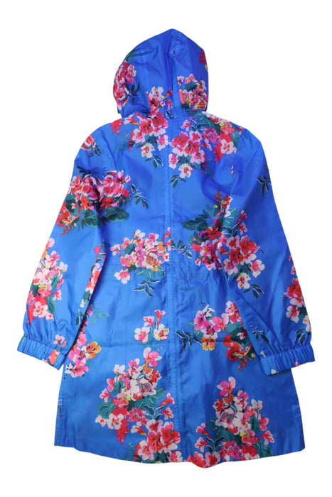 A Blue Coats from Joules in size 8Y for girl. (Back View)