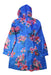A Blue Coats from Joules in size 8Y for girl. (Back View)