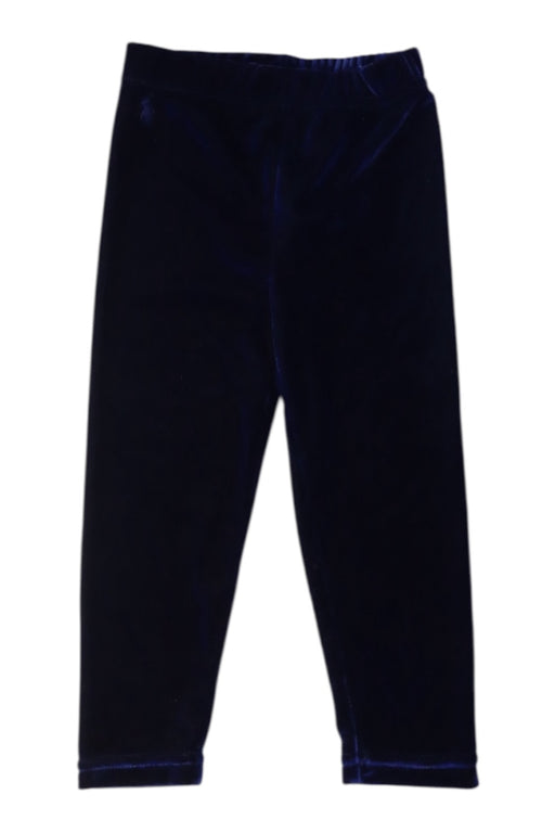 A Navy Leggings from Ralph Lauren in size 2T for girl. (Front View)