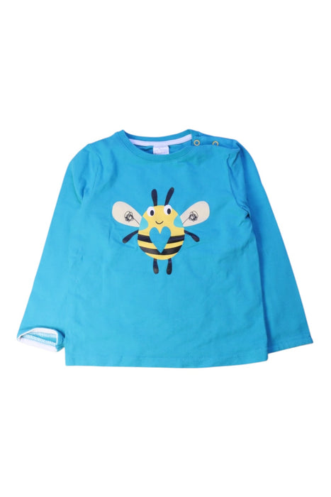 A Blue Long Sleeve T Shirts from Blade & Rose in size 2T for neutral. (Front View)