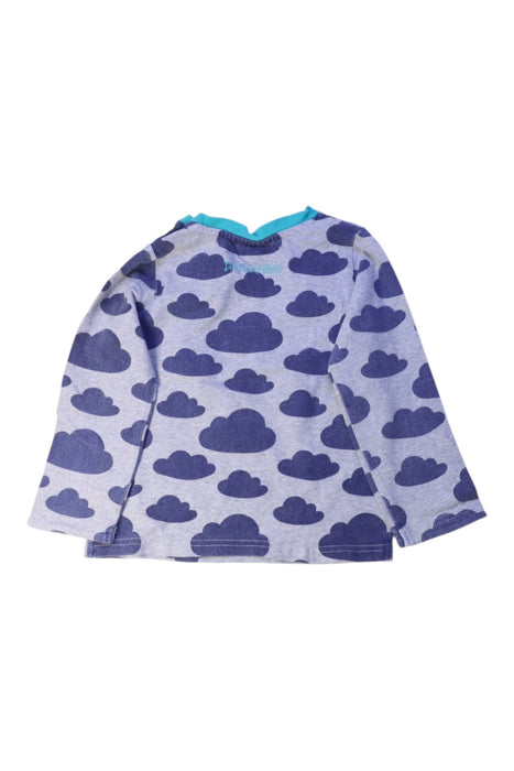 A Blue Long Sleeve Tops from Blade & Rose in size 2T for boy. (Back View)