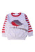 A Grey Knit Sweaters from Bonnie Baby in size 4T for girl. (Front View)
