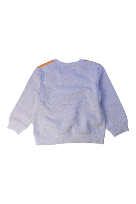A Grey Crewneck Sweatshirts from The Bonnie Mob in size 2T for girl. (Back View)