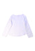 A White Long Sleeve Tops from Petit Bateau in size 4T for girl. (Back View)