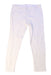 A White Leggings from Petit Bateau in size 4T for girl. (Front View)