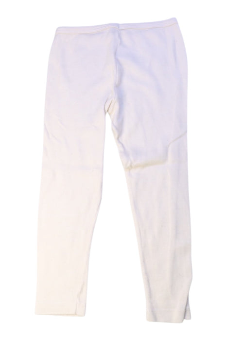 A White Leggings from Petit Bateau in size 4T for girl. (Back View)