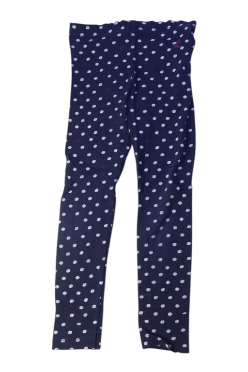 A Navy Leggings from Petit Bateau in size 3T for girl. (Front View)