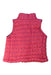 A Pink Outerwear Vests from Petit Bateau in size 4T for girl. (Back View)