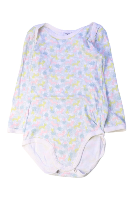 A Multicolour Long Sleeve Bodysuits from Petit Bateau in size 3T for girl. (Front View)