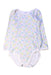 A Multicolour Long Sleeve Bodysuits from Petit Bateau in size 3T for girl. (Front View)