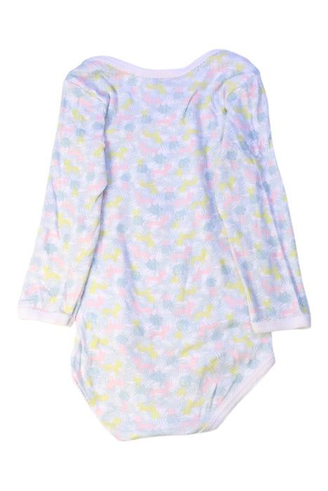 A Multicolour Long Sleeve Bodysuits from Petit Bateau in size 3T for girl. (Back View)