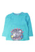 A Teal Long Sleeve Tops from Blade & Rose in size 2T for girl. (Front View)