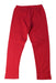 A Red Leggings from Petit Bateau in size 3T for girl. (Back View)