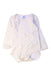 A Ivory Long Sleeve Bodysuits from Petit Bateau in size 3T for boy. (Front View)