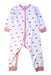 A White Onesies from Petit Bateau in size 3T for neutral. (Front View)