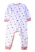 A White Onesies from Petit Bateau in size 3T for neutral. (Back View)